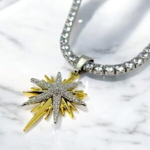 Deniz Yıldızı Çelik Kolye